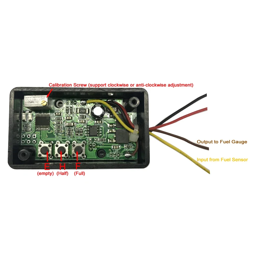 Ohm Signal Invertor Fuel Gauge Convertor Acts as Interface Between Level Tank Sender & Gauge for All Level and Sensor