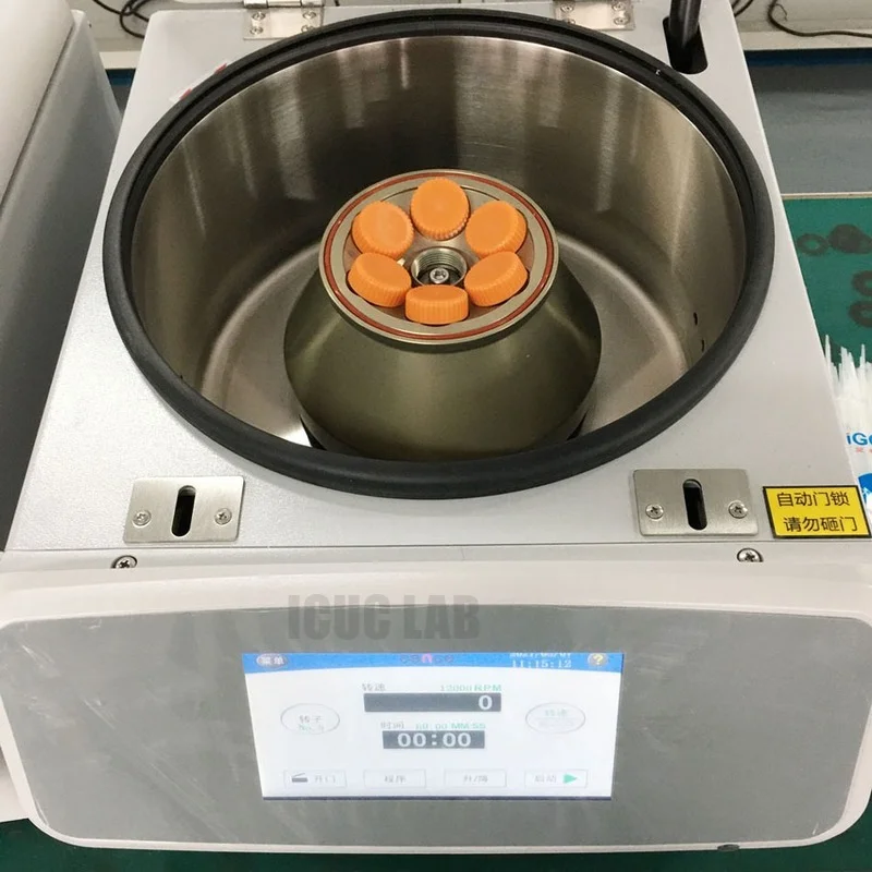 Lab Centrifuge Machine High Speed Laboratory Centrifuga Machine with 50ml 30ml 15ml 10ml 2ml 1.5ml Fixed Rotor H1750