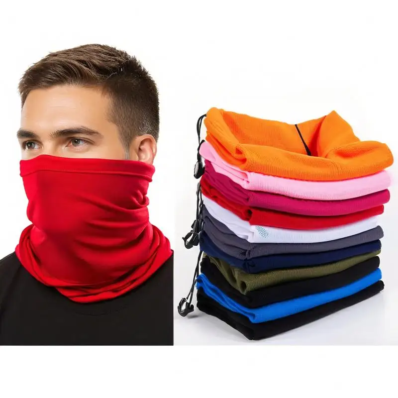 Neck Wrap Neck Gaiter Neck Tube Scarf Bandana Neck Cover New Neck Warmer Wool Motorcycle Neck Gaiter Men's Scarf Snood Man Winter Warmer WB01