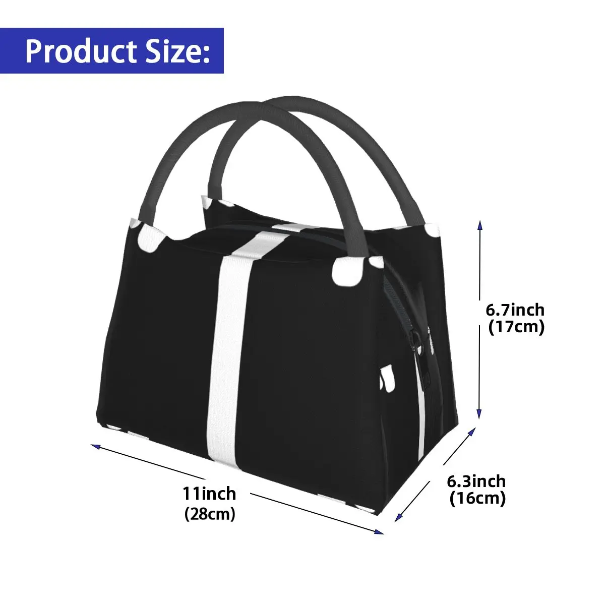 He Is Strength Catholic Gym Motivational Bible Quote God Religious Portable insulation bag for Food Office Pinic Container