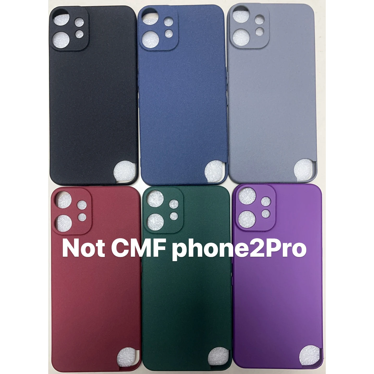 Enhanced Sand Matte Soft Silicone Anti-Fall & Anti-Fingerprint Protective Phone Case Cover