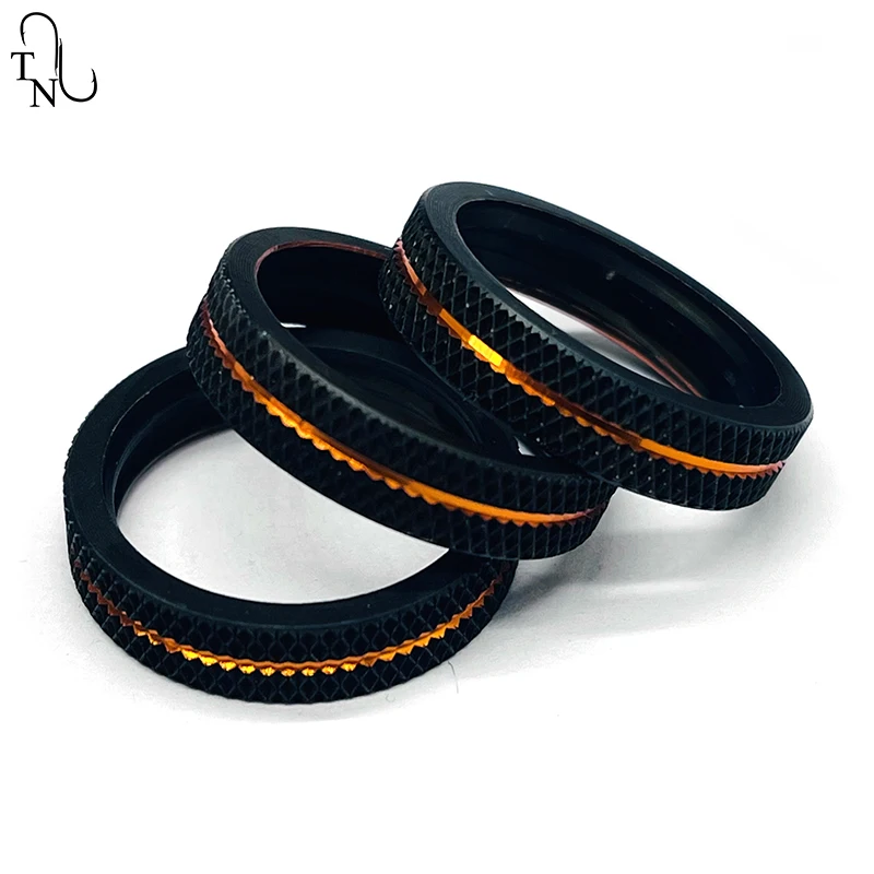 TN40ReelSeatRingDIYRepairAluminumtrimring5pcsNutTrimRing
