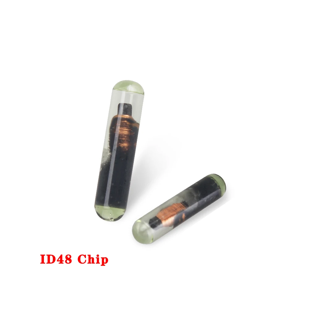 KEYYOU OEM Auto Transponder Car Key Blank Chip 4D ID40 ID44 ID46 ID63 40Bits/80bits ID48 ID60 Glass ID70 ID8E T5 4C G Chip 3