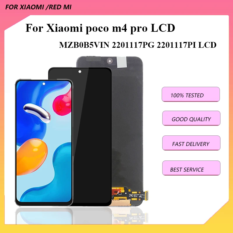 100% Testado Xiaomi poco m4 pro Display LCD Touch Screen Digitizer ...