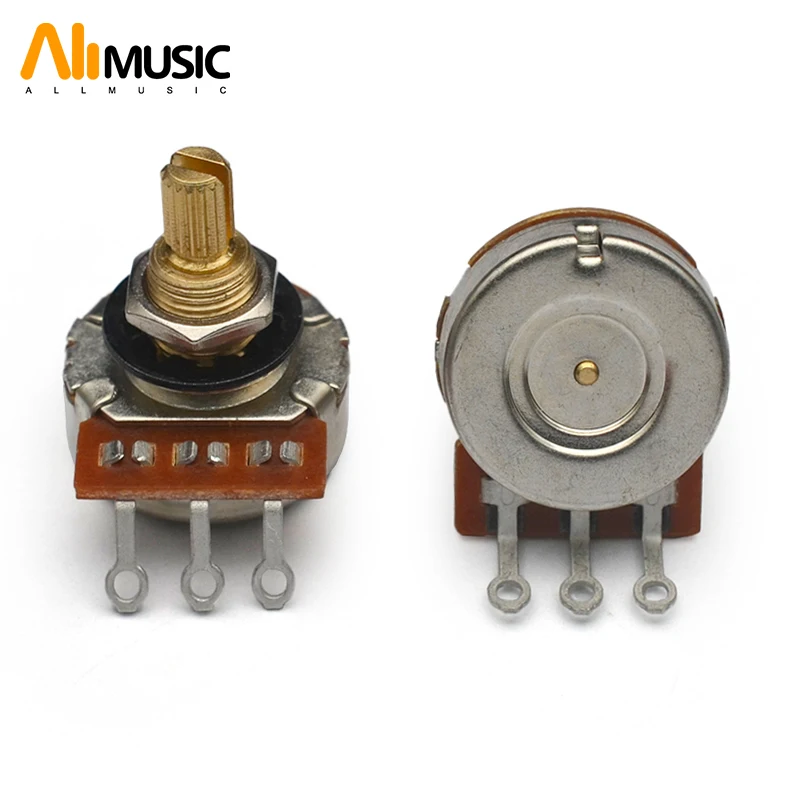 

4Pcs A/B500K Guitar Pots 19mm Long Split Shaft Guitar Potentiometer A500K/B500K Volume/Tone Potentiometer for Electric Guitar