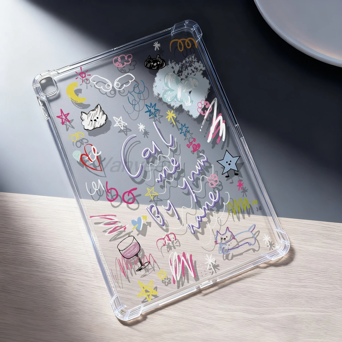 Transparent Silicone Tablet Case