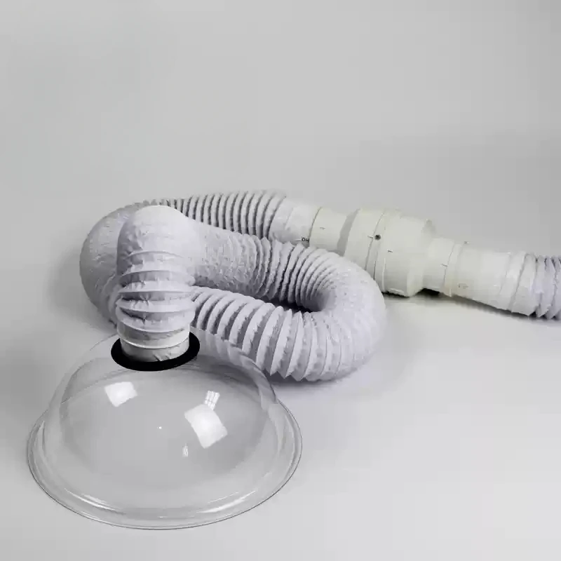 Small Home Moxibustion Exhaust System Vertical Smoke Extractor Fan Indoor Moxibustion Smoke Extractor Multi-angle Adjustable