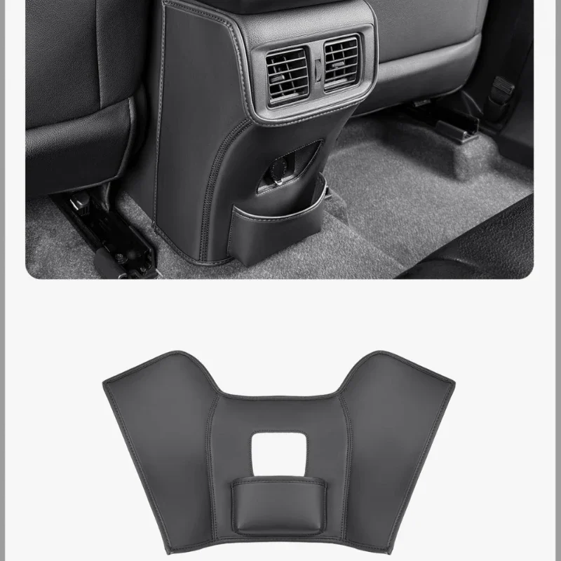 For Toyota Rav4 XA50 20-24 Rear Anti-kick Pad Armrest Box Rear Discharge Trend Protective Pad Accessories Interior Accessories