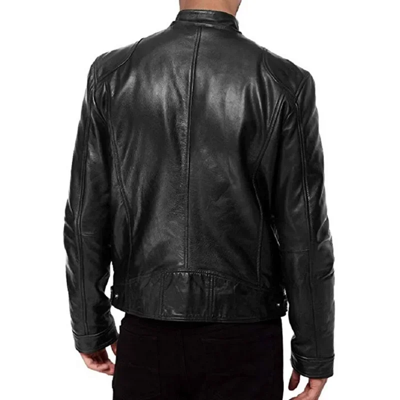 Customizable Leather Jackets leather jackets New UZZDSS Leather Jacket Men Men's Leather Jackets Suit Jackets
