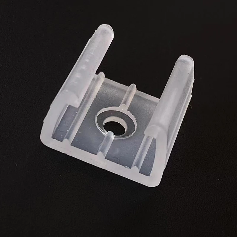 light luces clips with screw led strip cable management connector led fix holder clips for 110v 220v Ribbon Tape Plastic Buckle