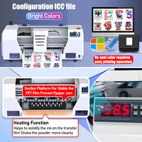 DTF Printer A3 For Epson XP600 Directly To Film a3 tshirt printing machine a3 Impresora Dtf with DTF shaking machine 4