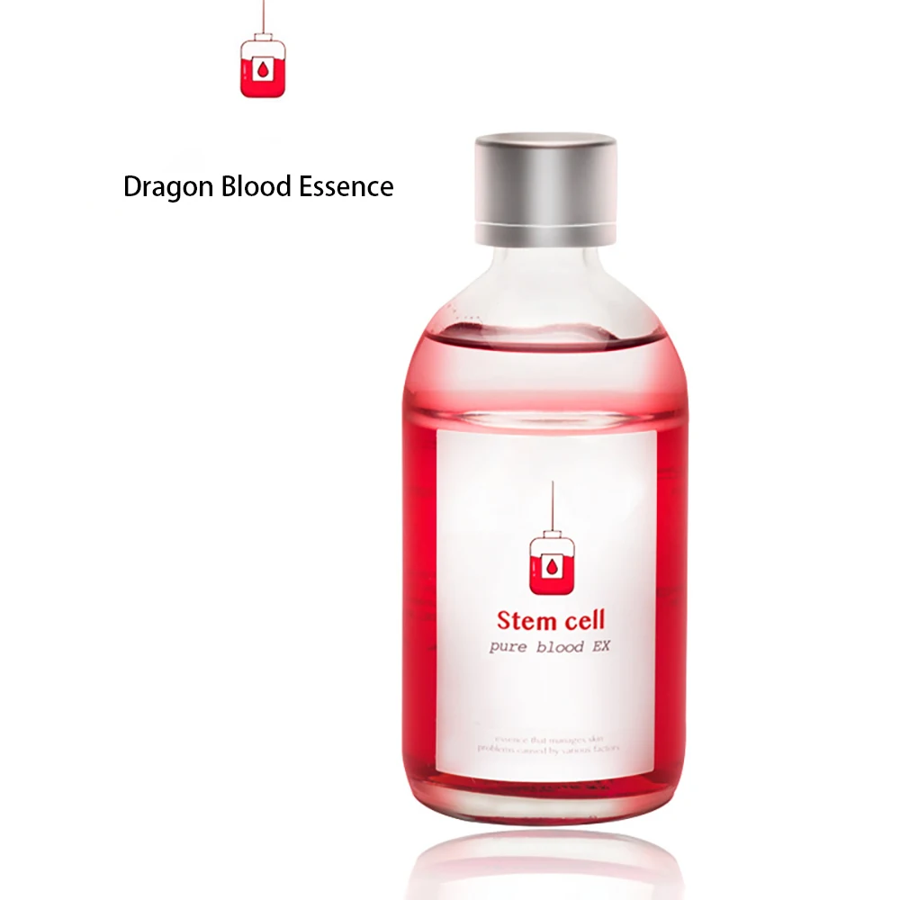 Dragon Blood Essence For Face Brighten Fade fine lines Shrink Pores Face Serum Makeup Cosmetics Korean Skin Care Products 100ml