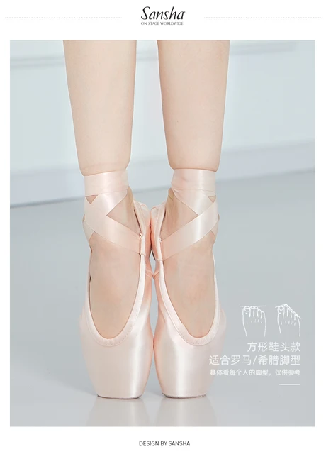 Sansha – Chaussures De Ballet À Pointe, Série F.r.d, Classique, Avec Hytrel  Extra-résistant®chaussures De Danse Pour Femmes Et Filles, Technologie  Shank, F.r.duval1.0 - Danse Chaussures - AliExpress