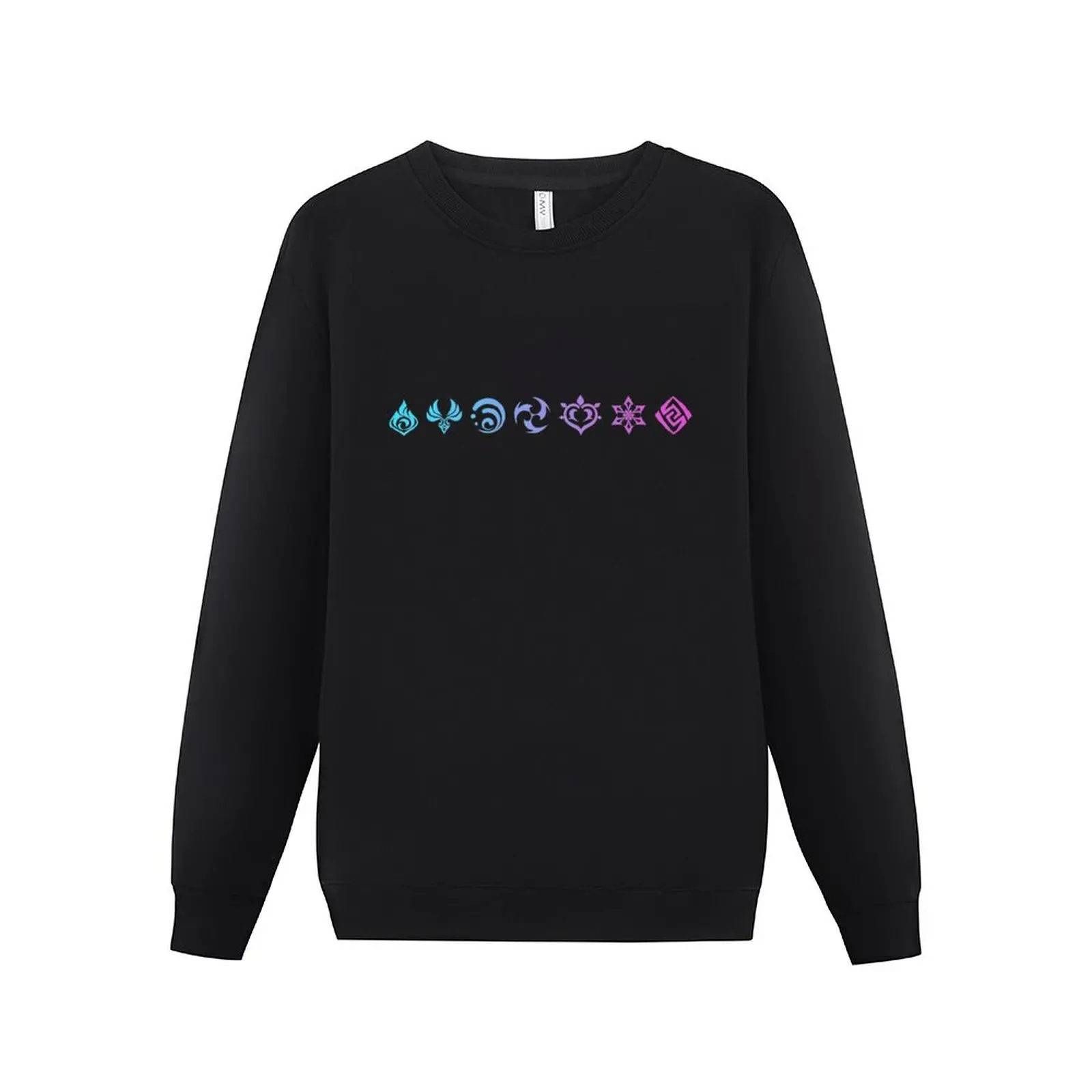 

New Genshin Impact Elements Sweatshirt autumn aesthetic clothing mens clothing new sweatshirts