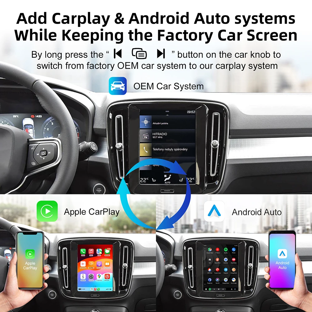 Volvo CarPlay Android Auto Kit Image 3