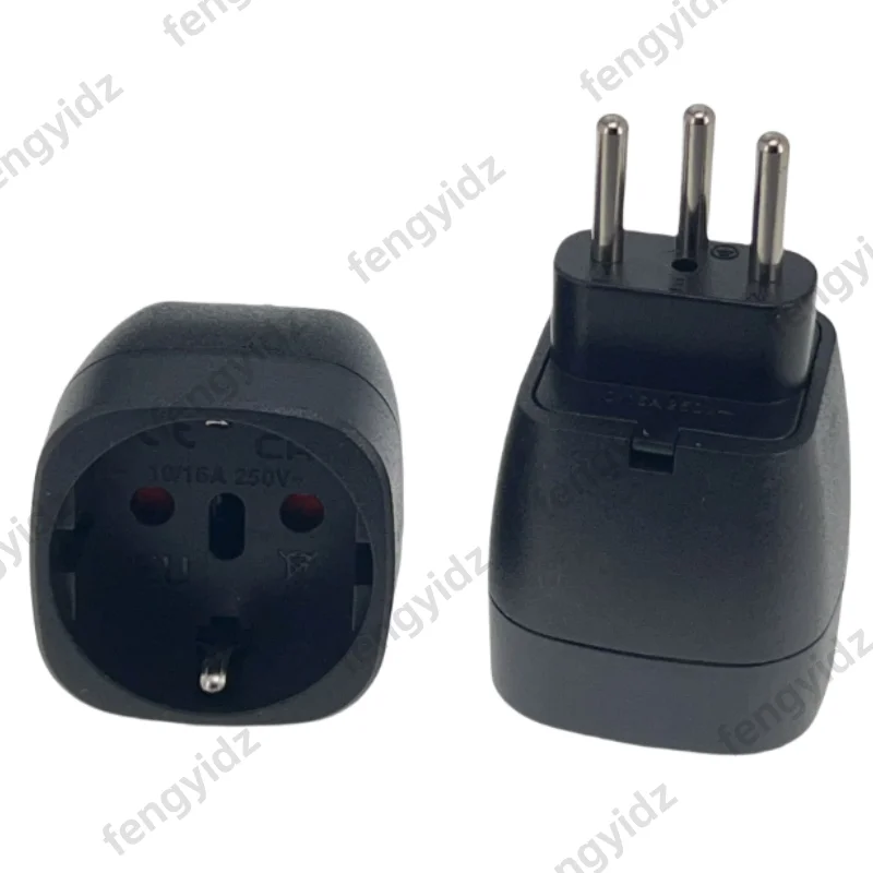 Universal European to Swiss Travel Power Adapter - 10A 250V Converter Plug