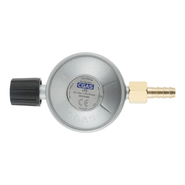 1 Pc Alacsony Nyomású Propán 50Mbár Ártalmatlanító Palack Csatlakozás Szabályozó Állítható Gomb Szeleptel Megfelelő Tábor Kályha Grillfűtéshez - Image 2