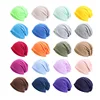 Beanie Cotton Hat for Women Man Autumn Winter Elastic Casual Solid Color Slouchy Chemo Cap Riding cap Running cap 1