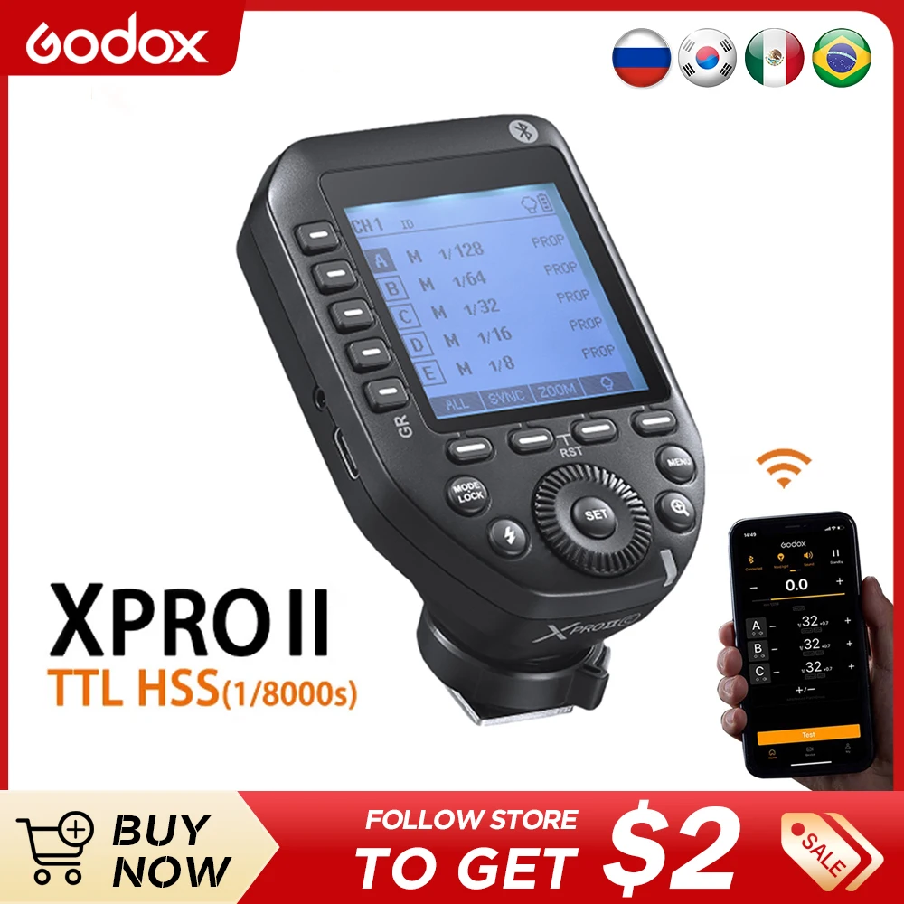Godox V350N TTL Li-ion Camera Flash External Flash 1/8000s 2.4G Wireless Transmission For Nikon - Foto 7