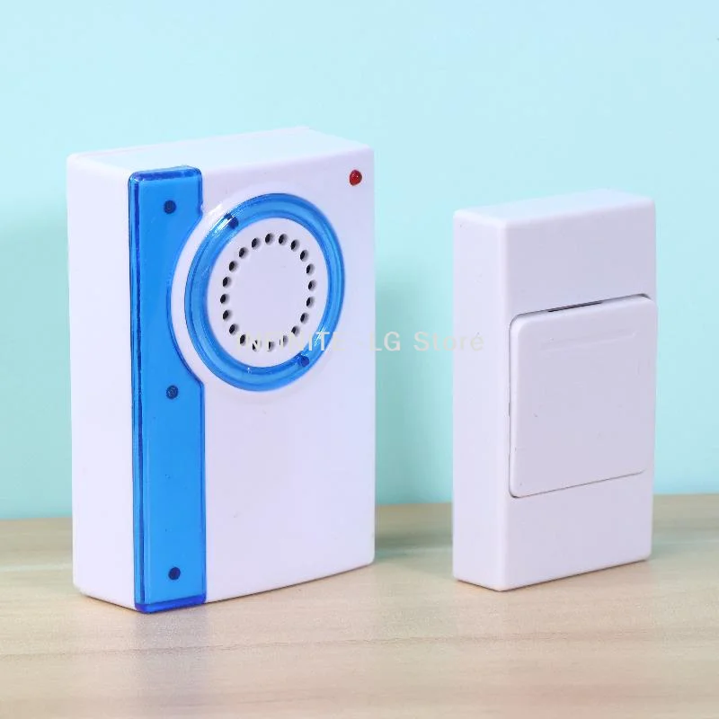 원격 제어 도어벨 접착식 장거리 고음질 호출기 노인 및 어린이용 스마트 도어벨