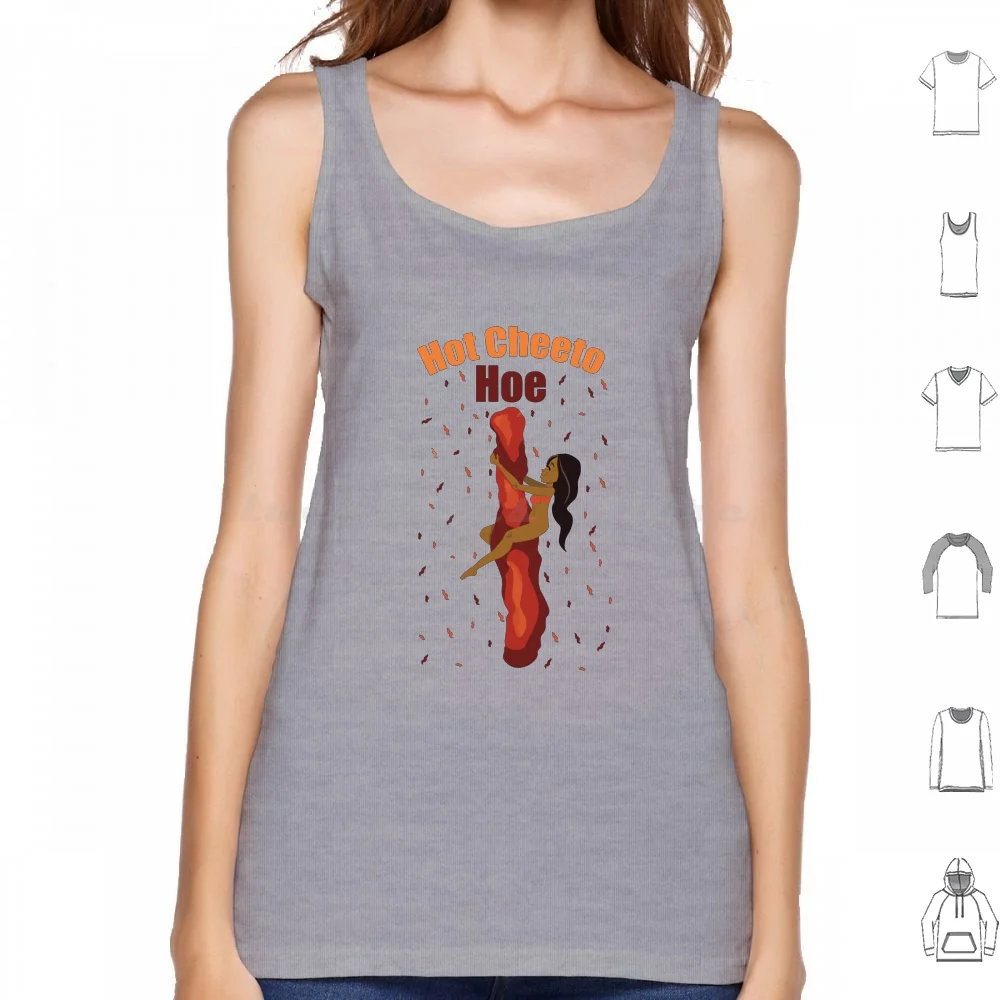 Hot Cheetos Are Bae Canotte Gilet Senza Maniche Hot Lady Hot Cheeto Cheetos Hoe Bae Snack Hungry Eat Meme Hot Cheetos Snack