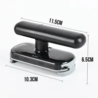 ที่เปิดกระป๋องแบบแมนนวลสำหรับผู้สูงอายุ – ขอบเรียบ, ด้ามจับจับง่าย, ที่เปิดขวดในตัว, ป้องกันสนิมและอุปกรณ์ครัวแบบพกพา 6