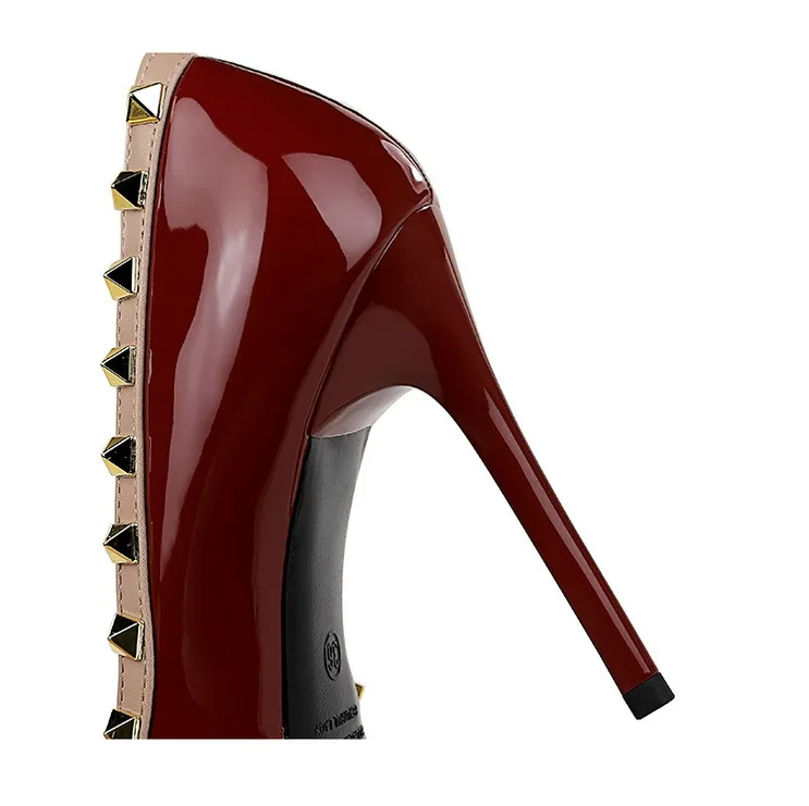 2025 Nuovo Sexy Nero Sottile Tacchi Alti 10.5 Centimetri Scarpe da Donna