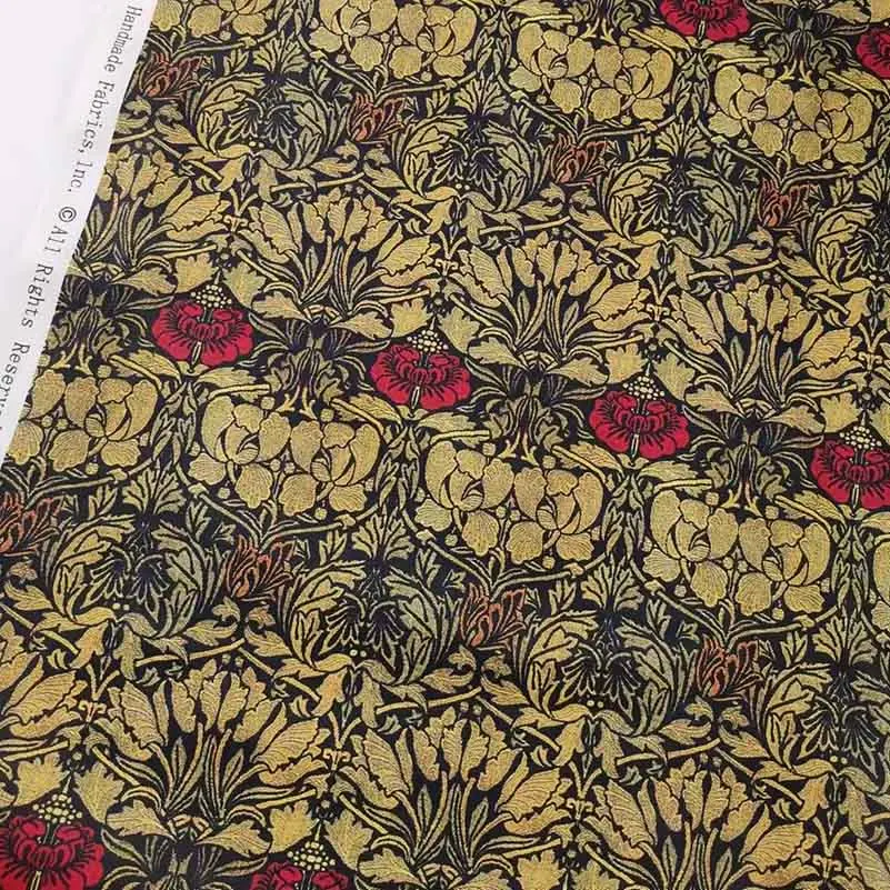 William Morris Vintage Floral 100% Cotton Fabric for Sewing and DIY Crafts
