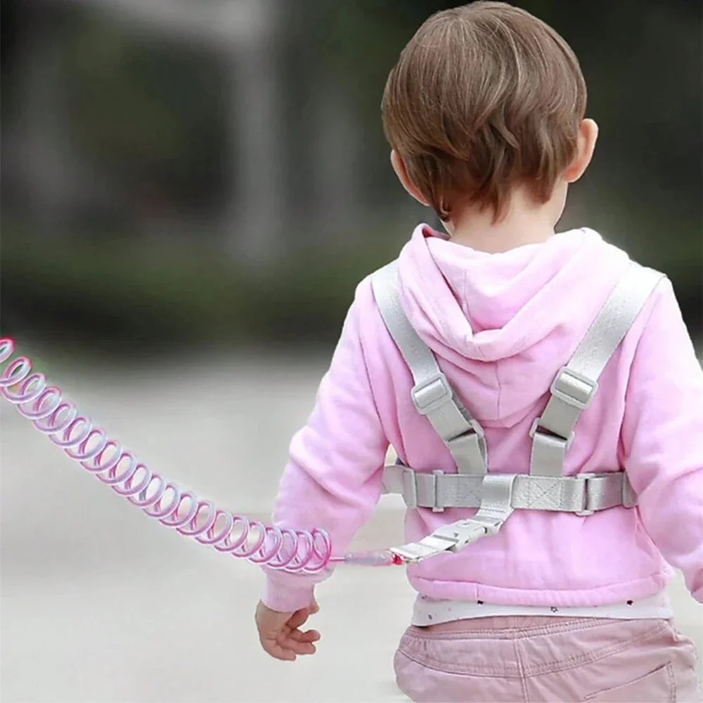 Baby anti-slip ring with belt induction lock safety protection for children anti-slip ring for children rope lock core