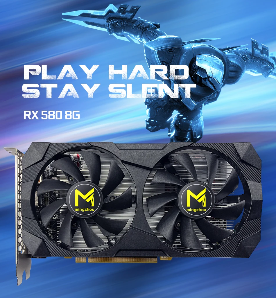 S59caf5d7278843c1803f7f9fe7a9cbd8r radeon RX 580 8GB gddr5 256bit GPU computer game graphics card mining hash rate 28mh / S