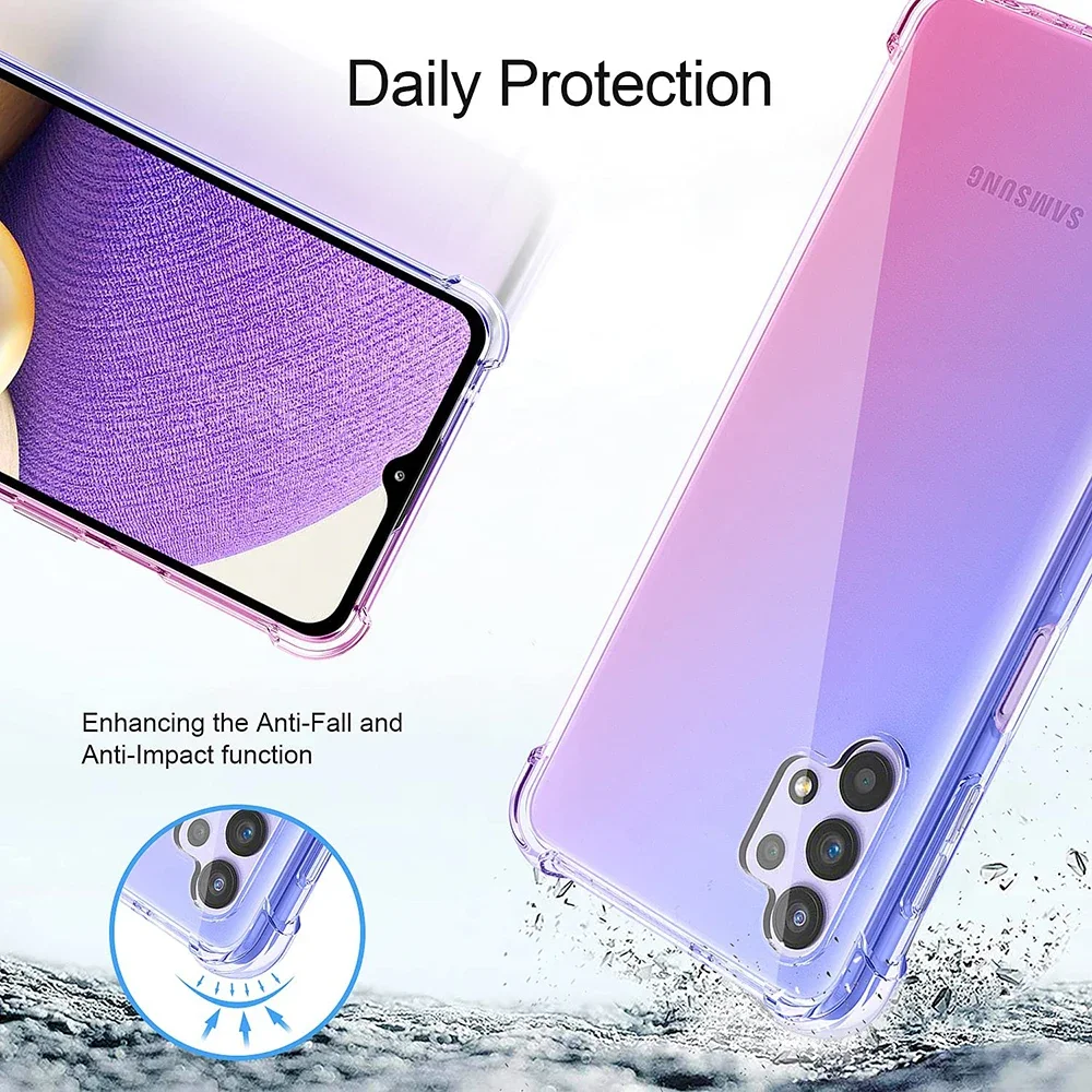 Shockproof TPU Silicone Corner Protective Phone Case