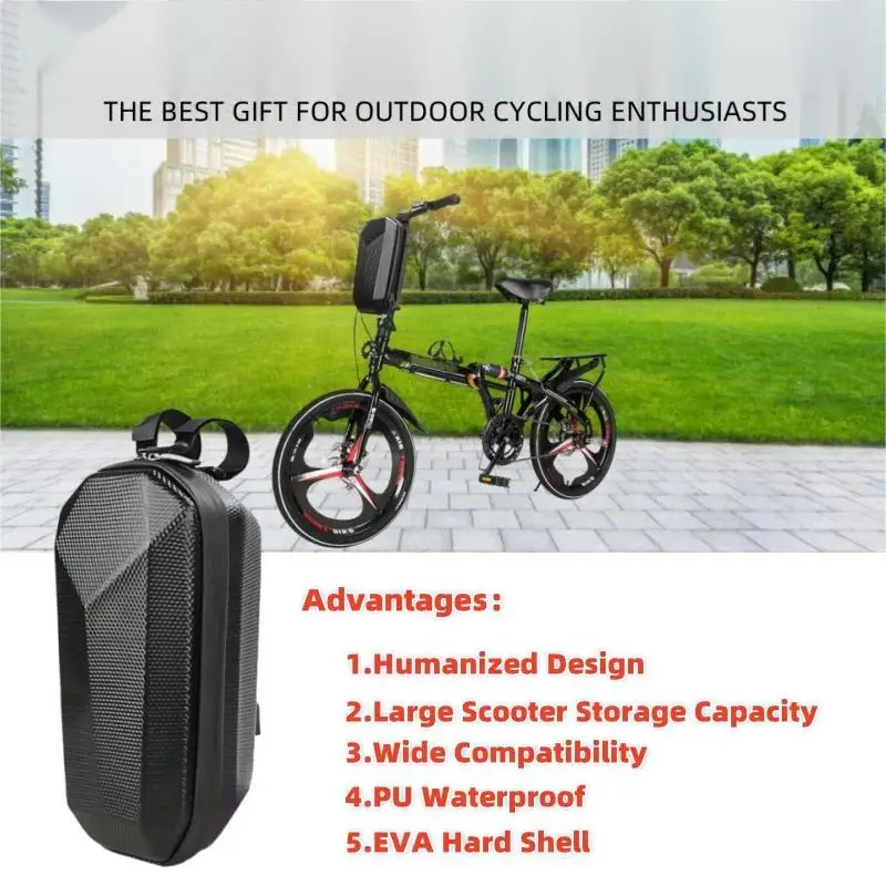 Electric Scooter Bag Storage Electric Bike Handlebar Bag Scooter Storage Bag