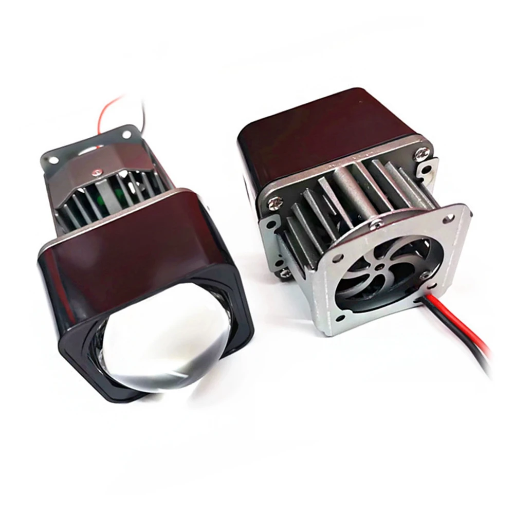 

LED Matrix Projector Headlights Square Projector Lenses 1.5 Inch Mini HD Lens Car Headlights Retrofit and Upgrade Low High Beam