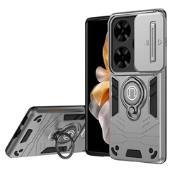 Custodia di lusso antiurto magnetica con paraurti in silicone e cover posteriore rigida in PC