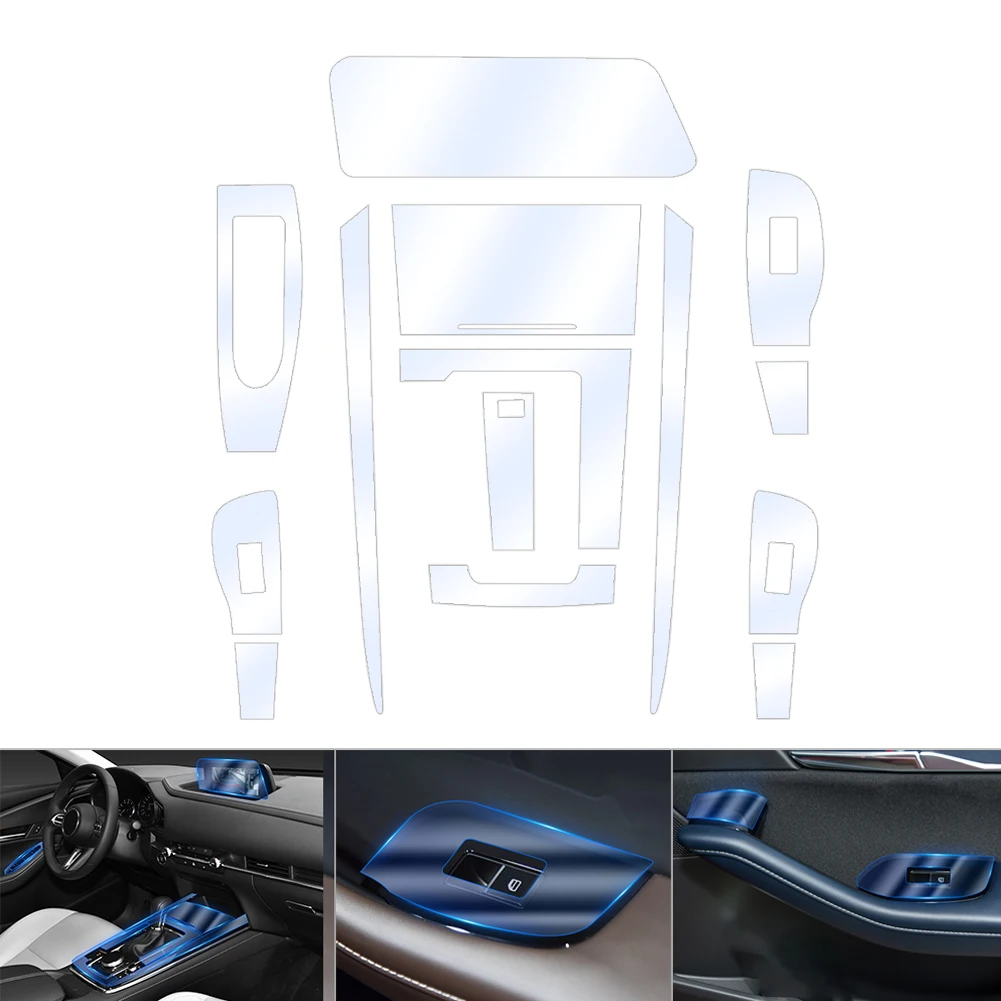 Car Interior Center Console Clear TPU Anti Scratch Protective Film car-interior-center-console-clear-tpu-anti-scratch-protective-film