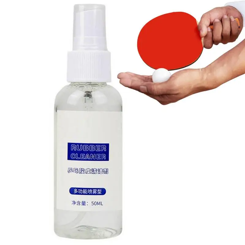 PingPongPaddleSpray50mlPingPongPaddleDetergentCleanerRubber