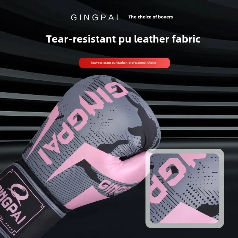 Kick Boxing Gloves for Men Women PU Karate Muay Thai Guantes De Boxeo Free Fight MMA Sanda Training Adults Kids Equipment