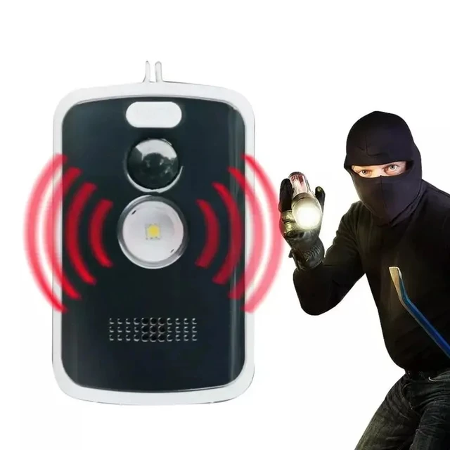 Wireless PIR Infrared Thermal Alarm Remote Control Outdoor Camping Anti-Animal Alarm Human Detection Sensor 6