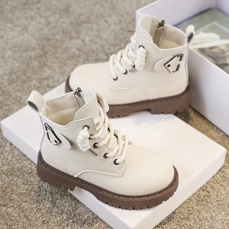 

Winter Boots For Children Girls Boot Fashion Casual Autumn High Tops Water Proof Comfortable Soft Popular Shoes Wear-resistant