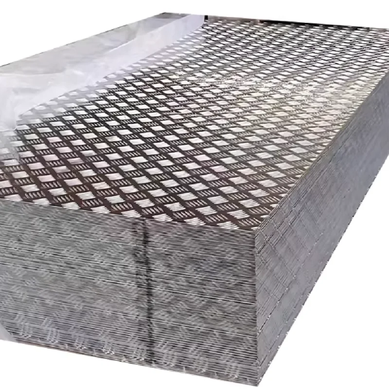 Aluminium-Riffelblech, Rutschfeste Trittplatte
