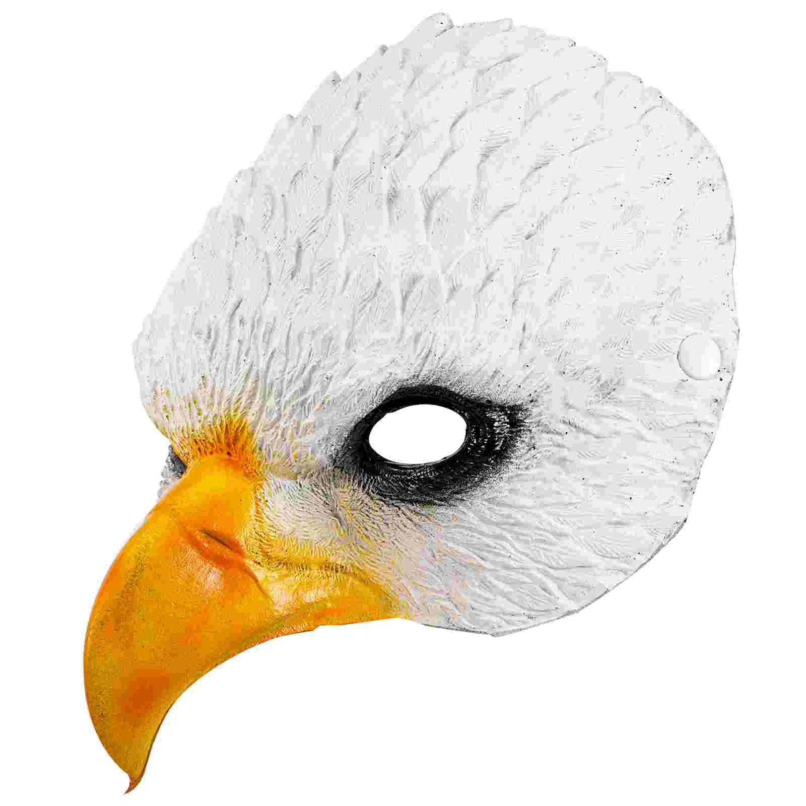 

Eagle Mask Carnival Party Costume Accessory Bird Pu Scary Half Masks for Adults Mens Masquerade Horror