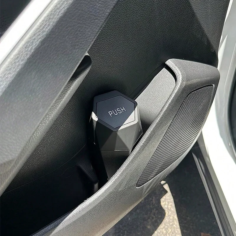 Baseus Car Trash Bin Can Mini Auto Dust Organizer Car Interior Rubbish Bag Garbage Container Storage Box Bucket Auto Accessories car trash can car trash bag