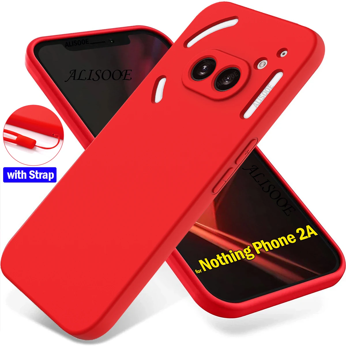 Tumundosmartphone Custodia In Silicone Trasparente Antiurto Per Nothing Phone 1 - Gel TPU Con Angoli Rinforzati, Protettiva E Morbida