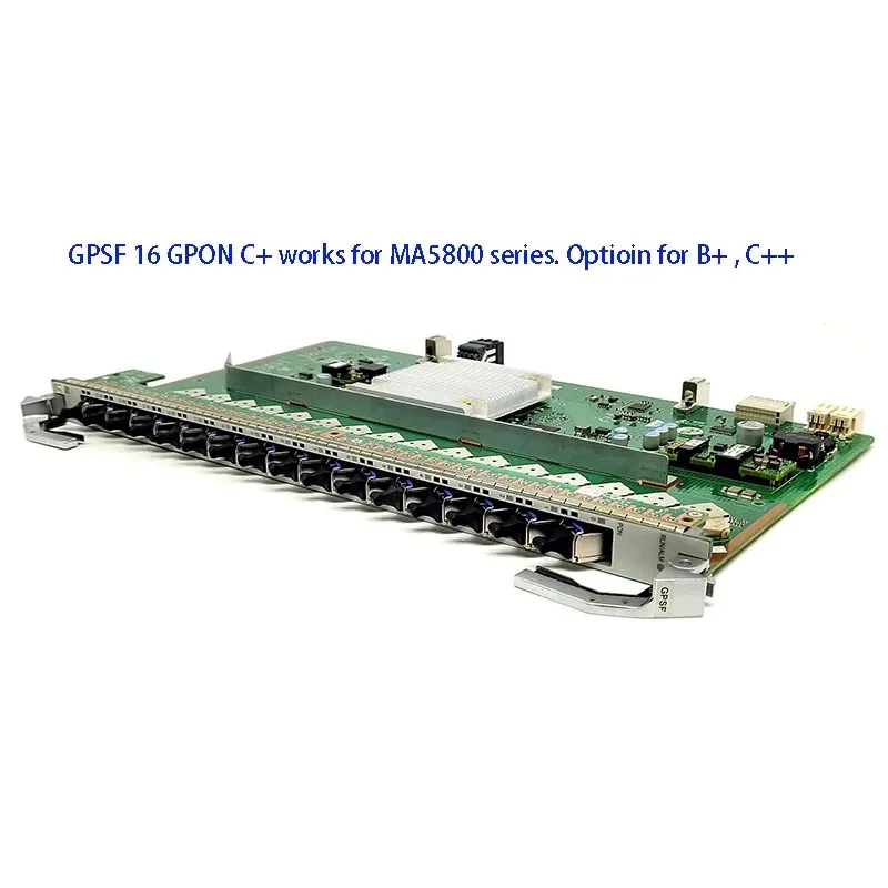 

OLT Service Card GPSF 16 Ports SFP C+ C++ Module For HUA-WEI GPON OLT MA5800-X2 MA5800-X7 MA5800-X15 MA5800-X17