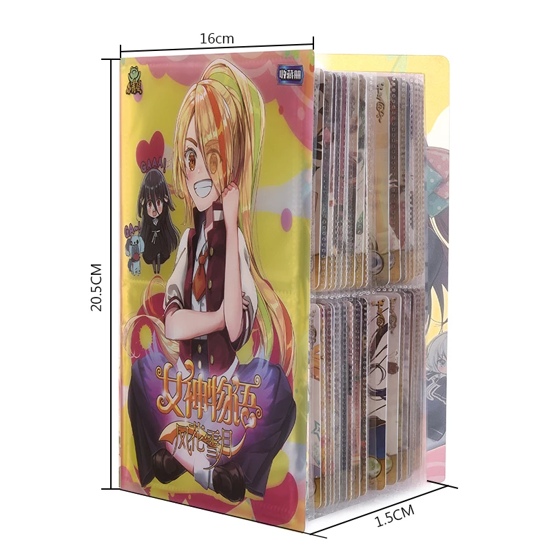 Holder Album Goddess Story No Cards Novelty Gift Cards Book Album Book Top loaded List Playing 80/160Pcs card album,card holders