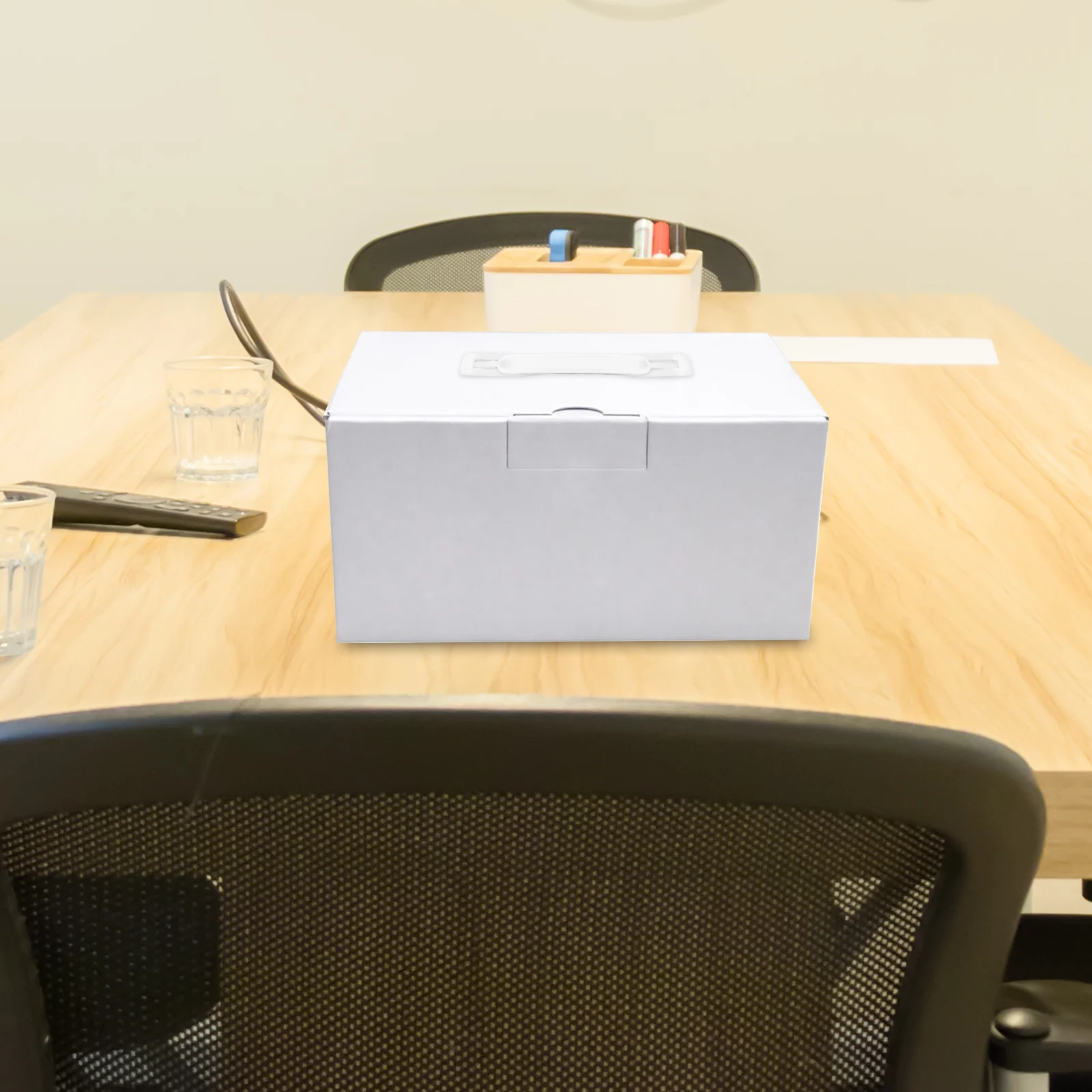 

100 комплектов цветных картонных коробок, картонные коробки, пластиковые переносные транспортные ручки