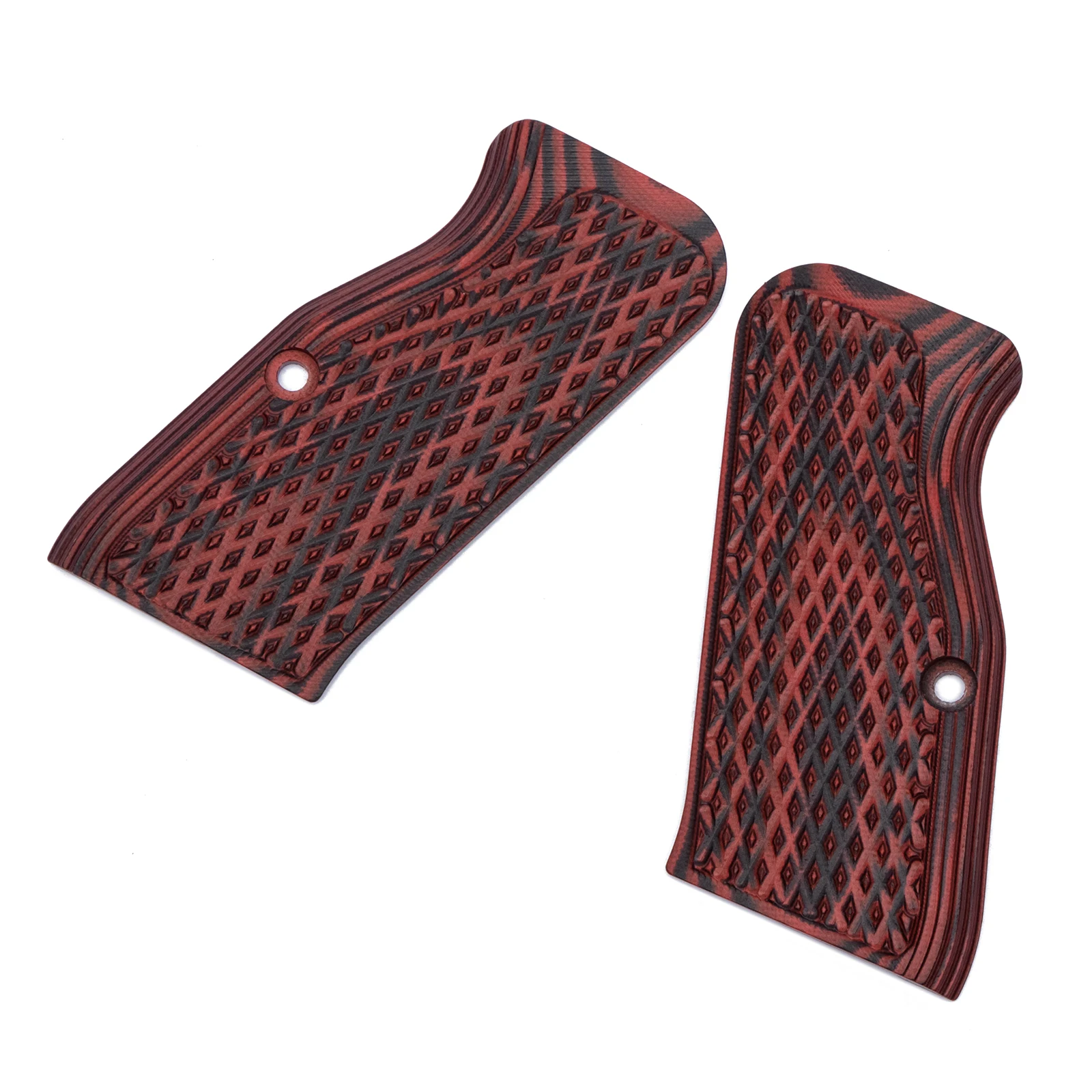 Guuun G10 Griffe Für Große Rahmen Tanfoglio Diamant Cut Textur Medium Größe – Detail 1
