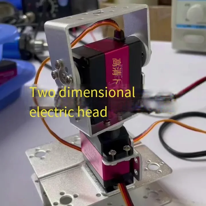 2 Dof Metal Gear Gimbal Bracket Robot Arm DIY Smart Accessories Servo MG996 Programmable DIY Kit Arduino Robot Arm Education
