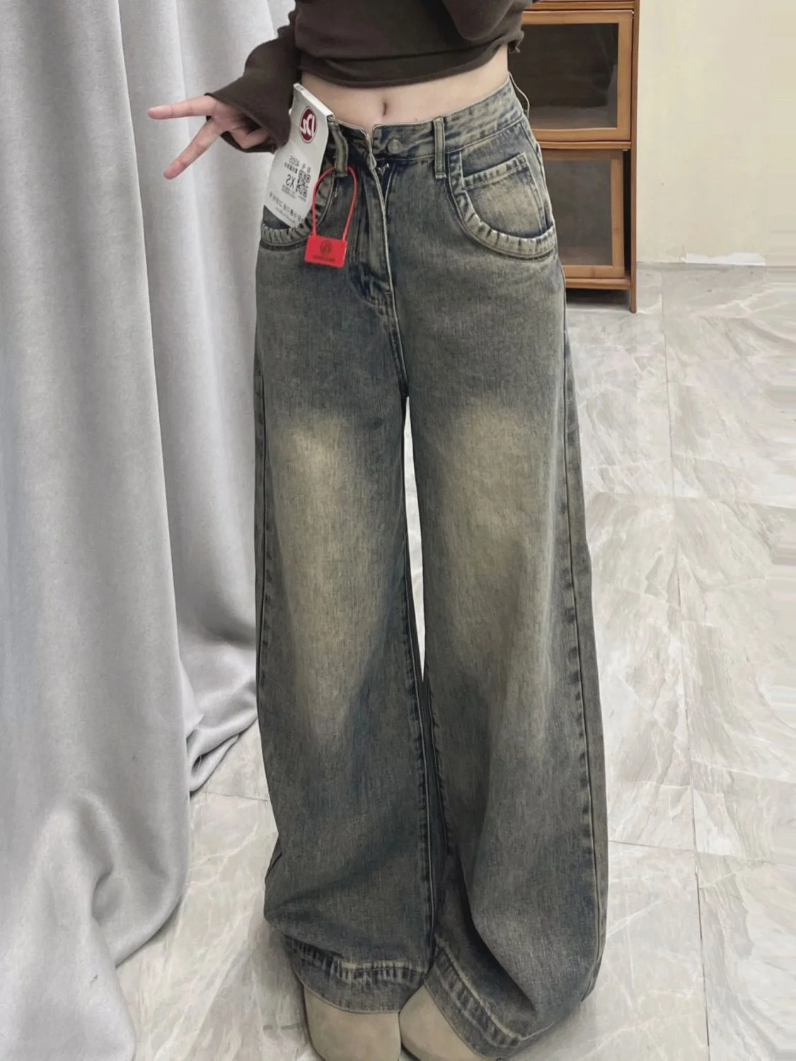 Vintage wide-leg jeans product image 3