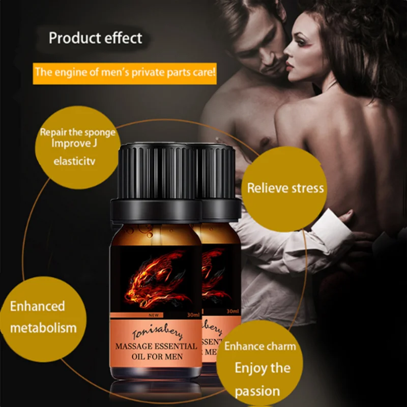 Male penis Enlargement Oil For Men Increase Growth Enlarge Dick thickening Big Cock Lasting Erection sex adult essential Oils